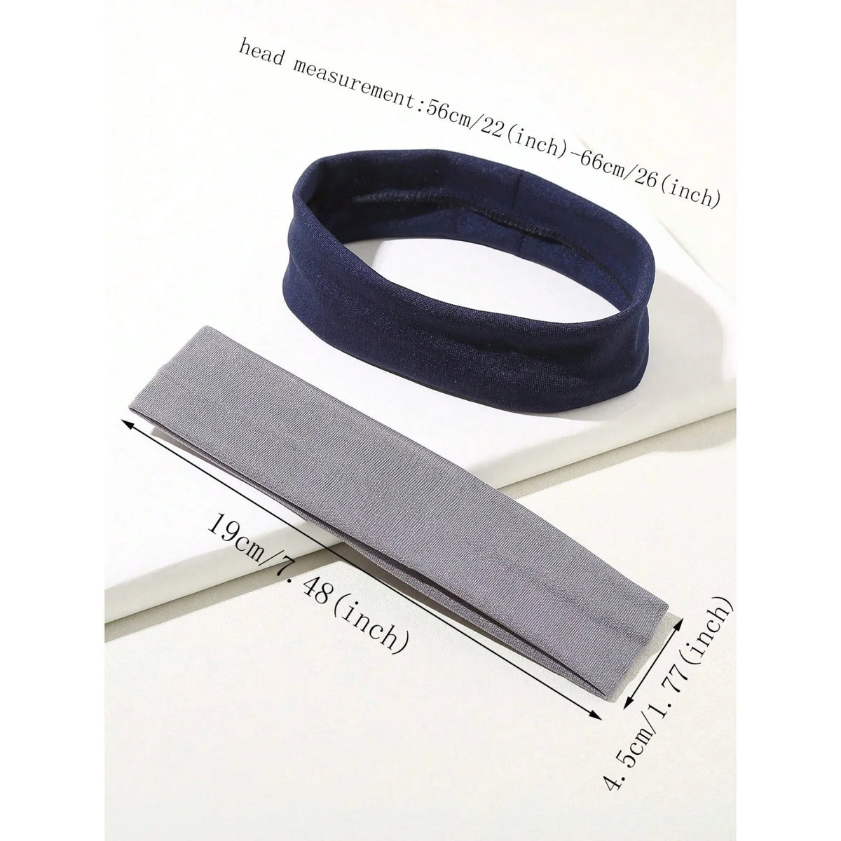 4-Pack Minimalist Preppy Headbands for Women