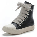 Couple Shoes  High-Top Sneakers  European Style