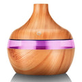 Wood Ultrasonic Aroma Diffuser — 300ml Cool Mist