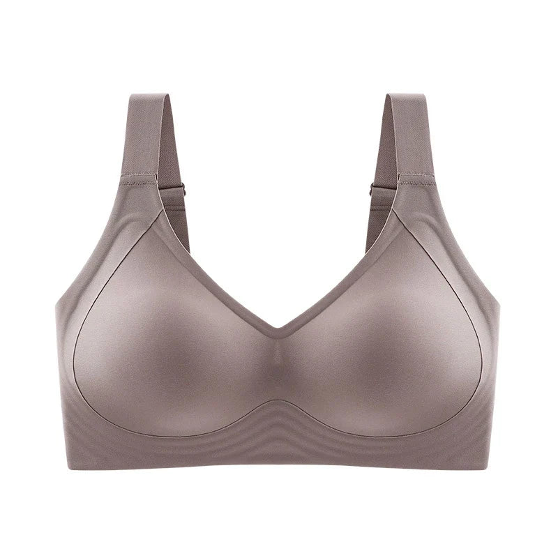 FallSweet Push UP Bra for Women Seamless Plus Size Bras Thin Cup Wireless Bralette Sexy Brassiere Femme M-6XL
