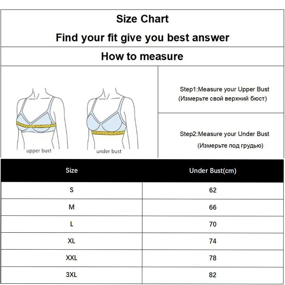 Seamless Wireless Supportive Bra Push Up Comfort Soft No Underwire Full Coverage T-Shirt Bra Plus Size Underwear