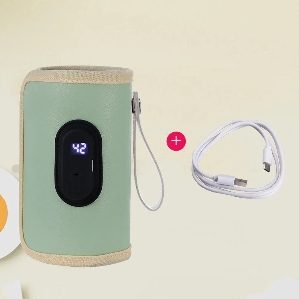 Baby Milk Warmer Baby Nursing Bottle Heater, Portable USB Bottle Warmer for Car, Outdoor Travel Accessories Outdoor Portable