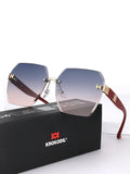 2025 New Fashion Sunglasses Luxury Brand Designer Women Men Retro Square Big Frame Eyewear Uv400 Outdoors Glasses Box Packaging