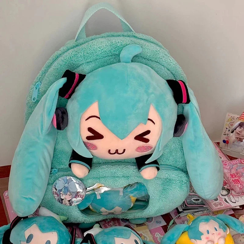 Anime Singer Plush Backpack