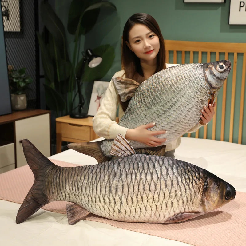 Funny Fish Plush Toy 30–100cm (11.8–39.4 Inches)