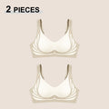 1/2Pcs/Set Women Push Up Bras Seamless Comfortable Angel Wings Bras Set Trendy Soft Breathable Underwear Female No Wire Lingerie