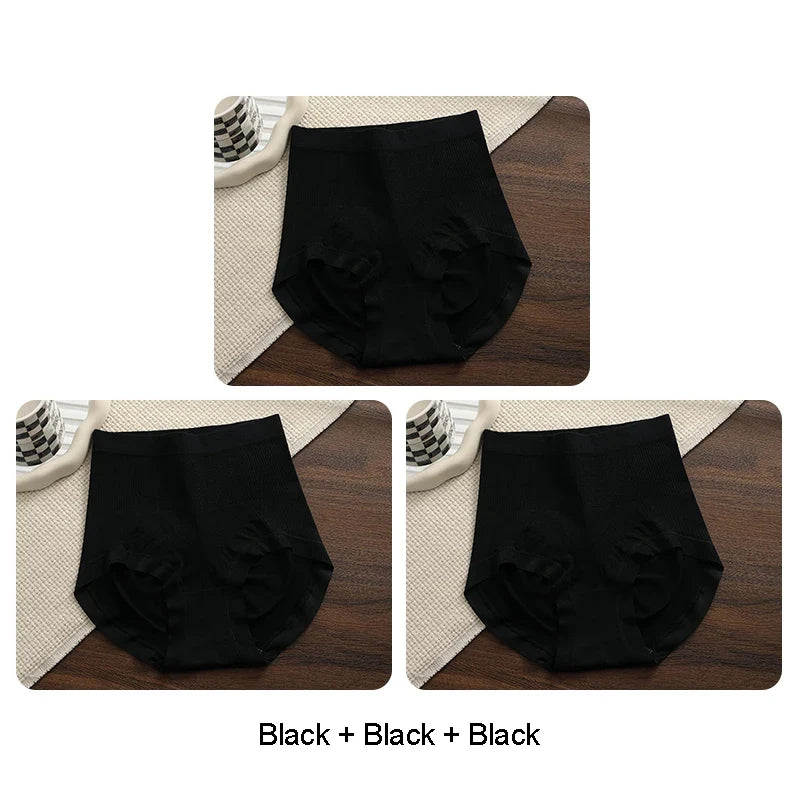 Belly Reducing Panties Set Pack Fashion Seamless Panties for Women Micro Underwear Soft Sports Women's Lingerie Sexy Briefs Lady