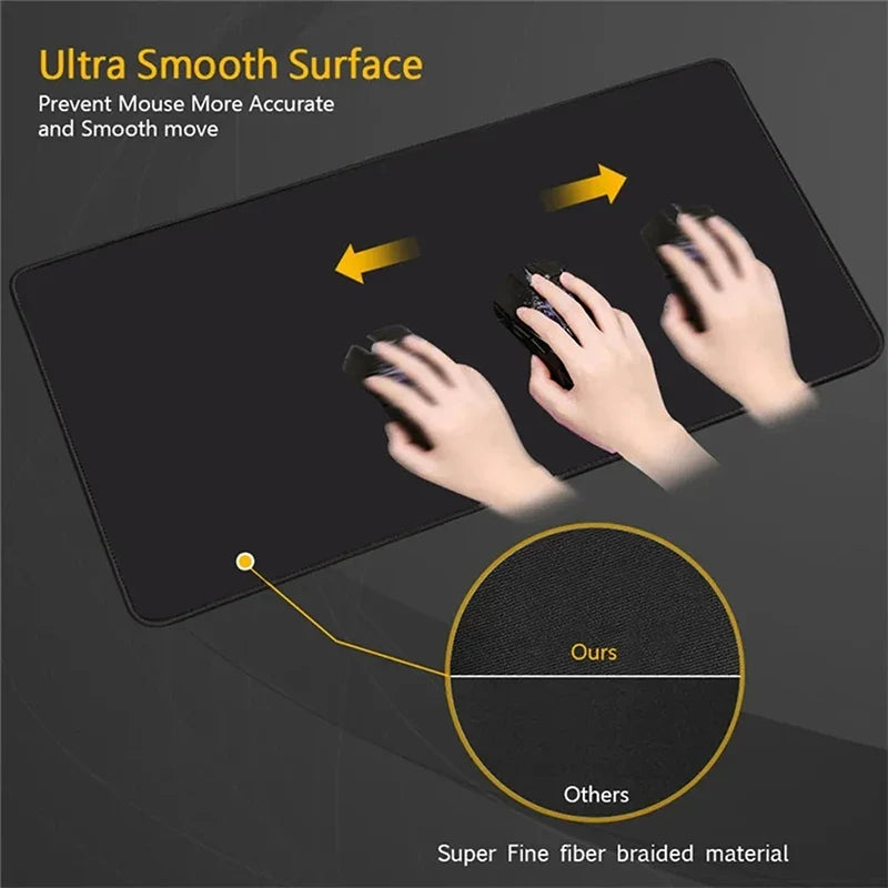Mouse Pad Gaming Accessories PC Gamer alfombrilla xxl Computer Desk Mat Laptop Varmilo Keyboard Japanese anime Mousepad gift