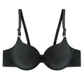 Sexy Women Cotton Gathered Bra Deep V Underwire Ladied  Brassiere Push Up Lingerie Solid Bras Backless Intimate Underwear
