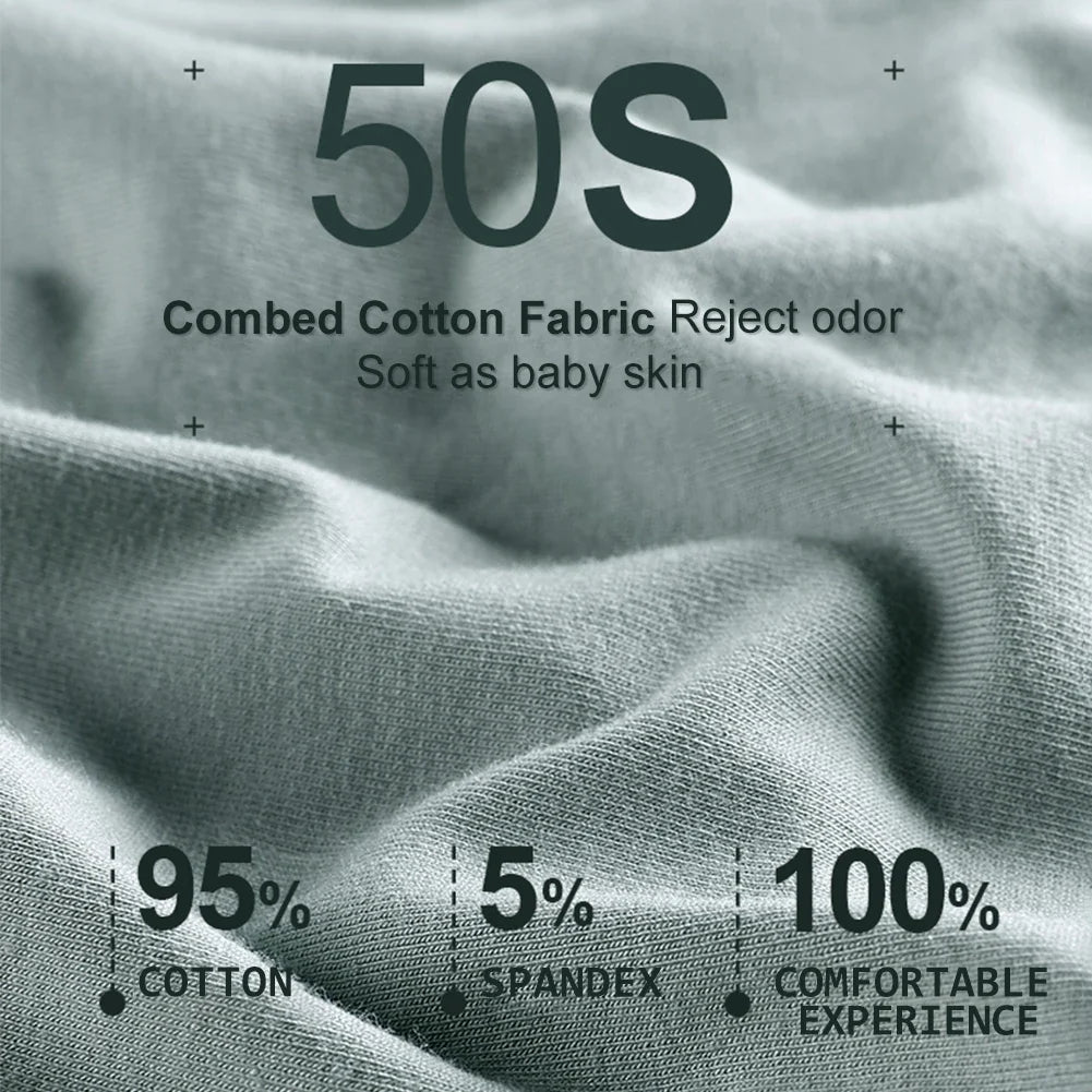 5 Pack Women's Cotton High Waisted Underwear - Tummy Control & Butt Lift, Graphene Antibacterial, Breathable Comfort, No Ride Up