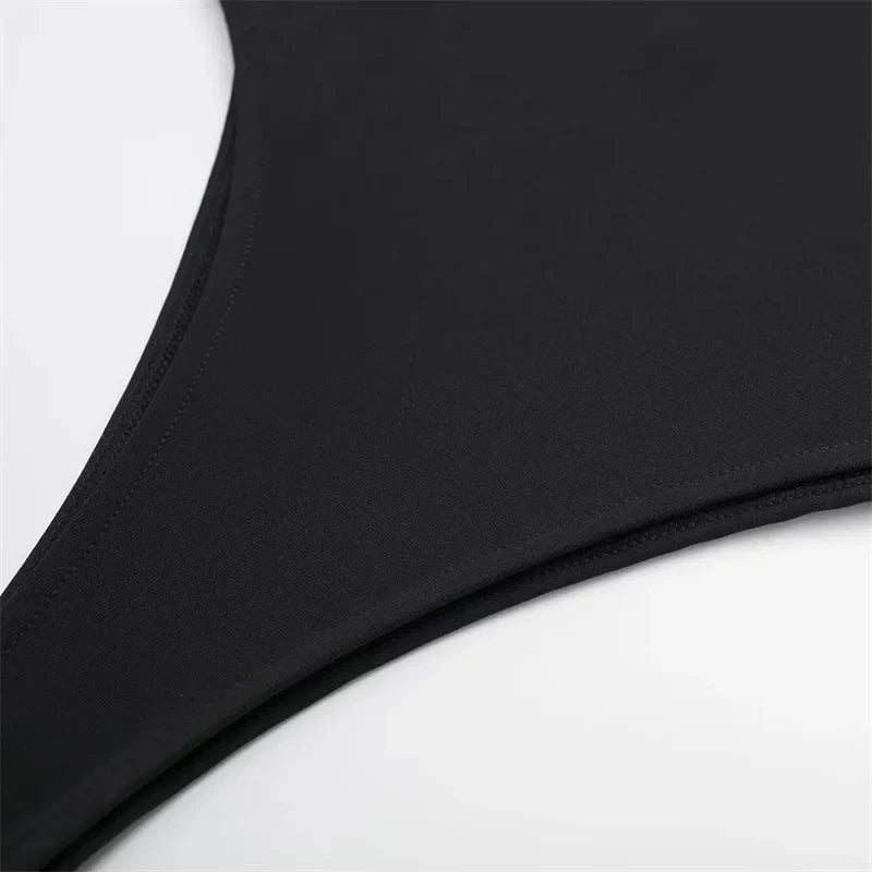 MUJER 2025 Sexy Tight Bodys for Women White Black Backless Bodysuit Women One Pieces Jumpsuits for Women Sexy Lingerie Bodysuit