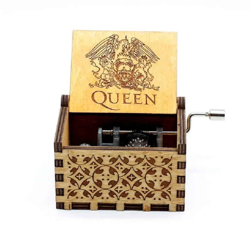Movie Theme Hand Crank Music Box