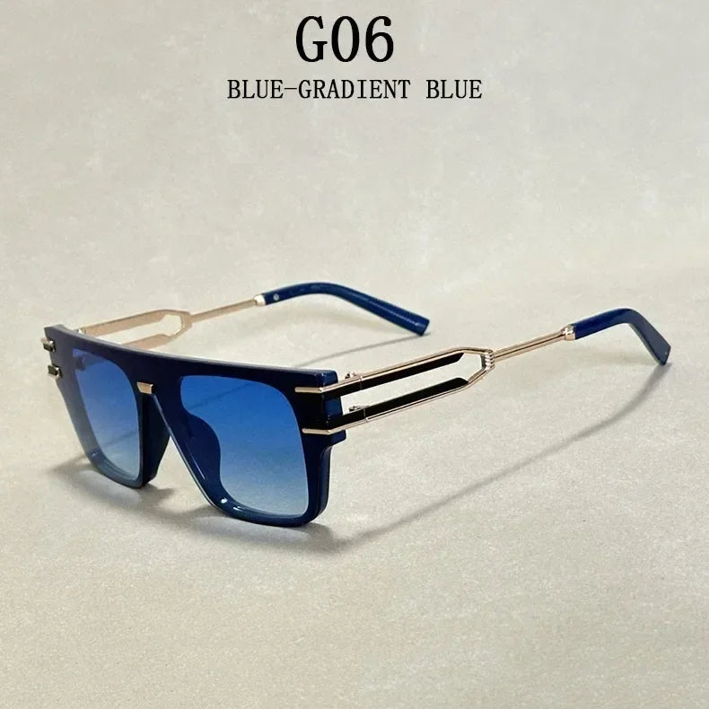 2024 Fashion Sunglasses For Men Vintage Glasses Vintage Designer Sunglasses For Men Retro Shades Lentes De Sol Mujer Zonnebril
