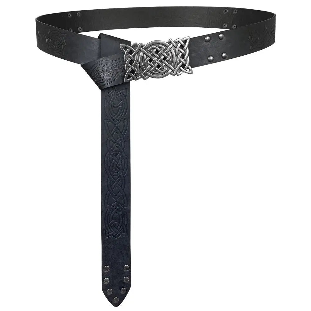 Embossed Celtic Viking Renaissance Belt