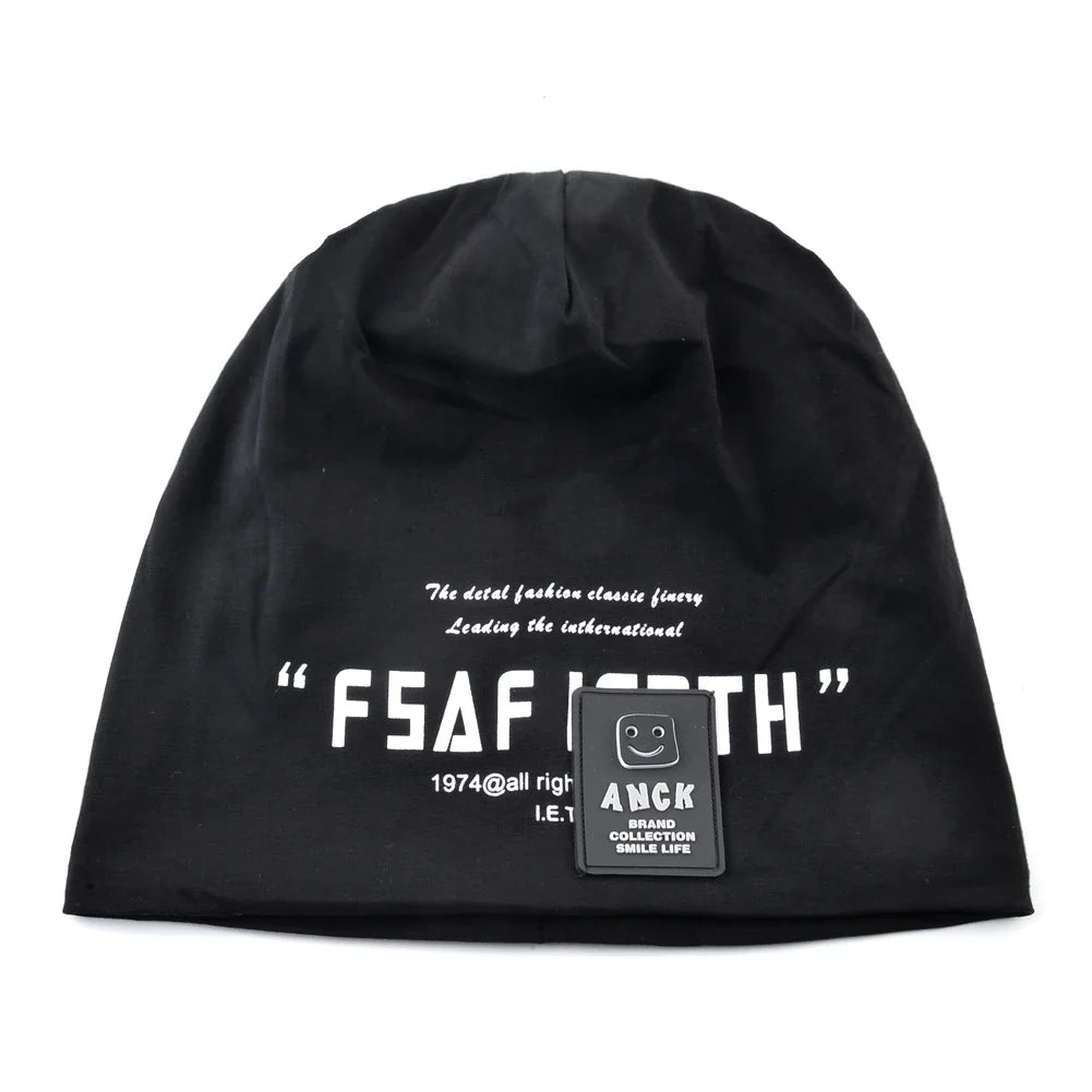 Men's Printed Beanie Hats