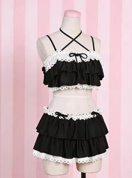 Sexy Trendy Ladies High Waisted Bikini Set Tummy Control Swimwear Breathable Quick Dry Stylish Beachwear Pool Party Outfit 2026
