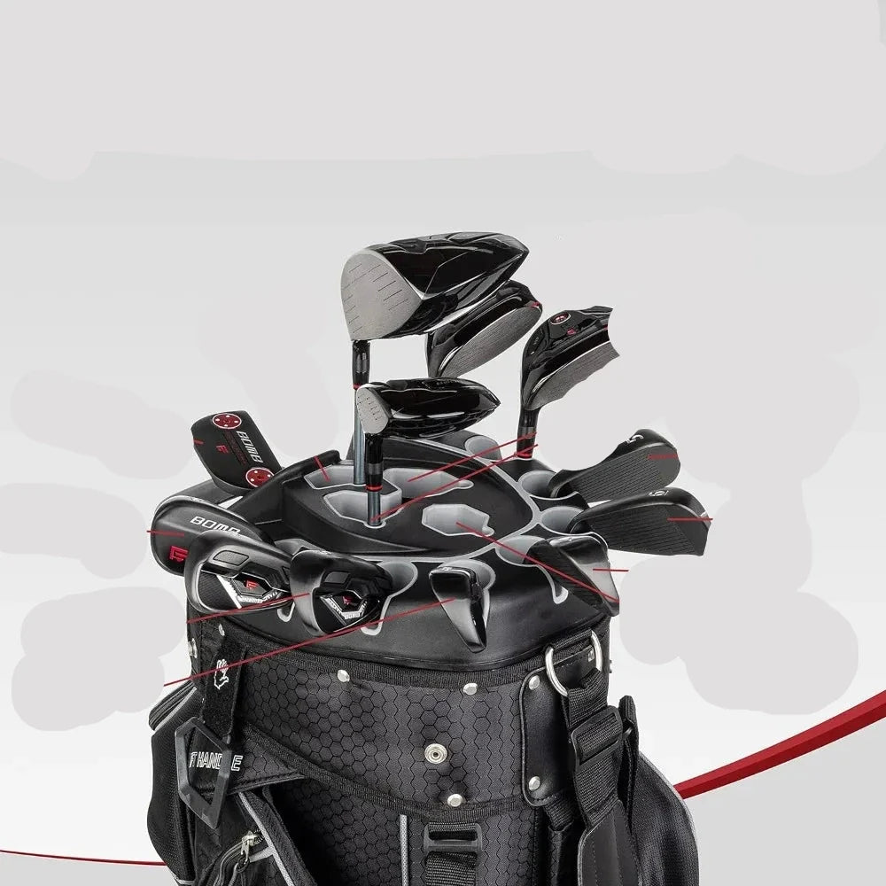 Organized Golfing 14-Way Top Divider Cart Bag