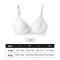 Maternity Bra with Push-up Front To Prevent Sagging Seamless Breathable and Comfortable Nursing Push-up Bra