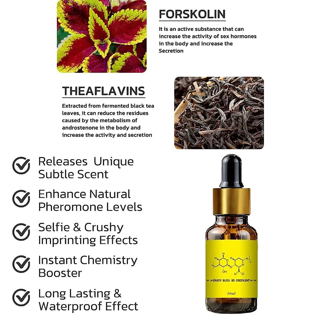 Strong Androstenone Pheromone Men And Woman Sexually Stimulating Oil Entice and Ensnare Your Dreams Long Lasting Sexy Oil 10ML