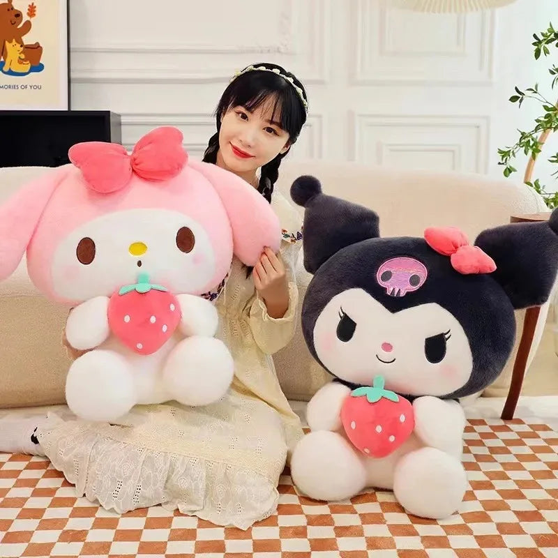 Kawaii Strawberry Kawaii Character Plush Toy 22/35cm (8.7/13.8 Inches)