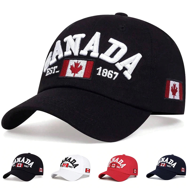 Canada Flag Snapback Baseball Cap