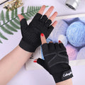 Breathable Fingerless Gloves for Cycling & Gym