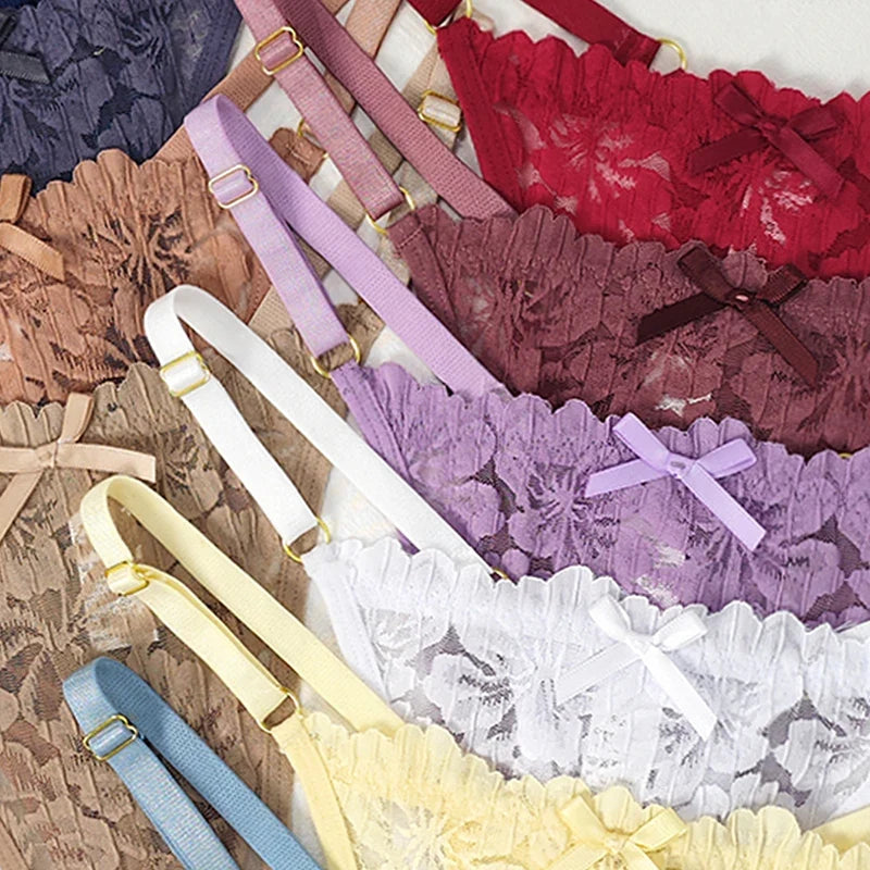12pcs/Set Low Rise Sexy Women's G-string Breathable Comfortable Female Lingerie Erotic Elegant Lady Thongs Underwear Panties