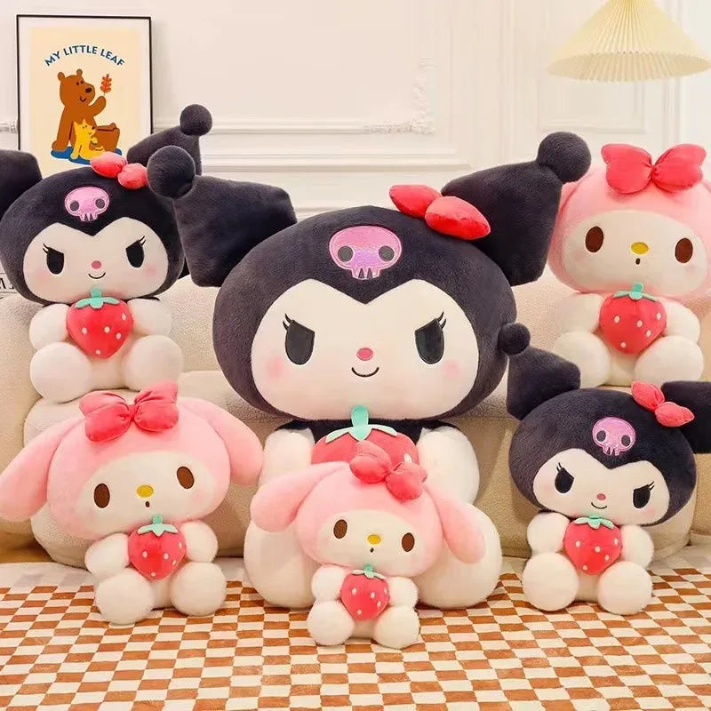 Kawaii Strawberry Kawaii Character Plush Toy 22/35cm (8.7/13.8 Inches)