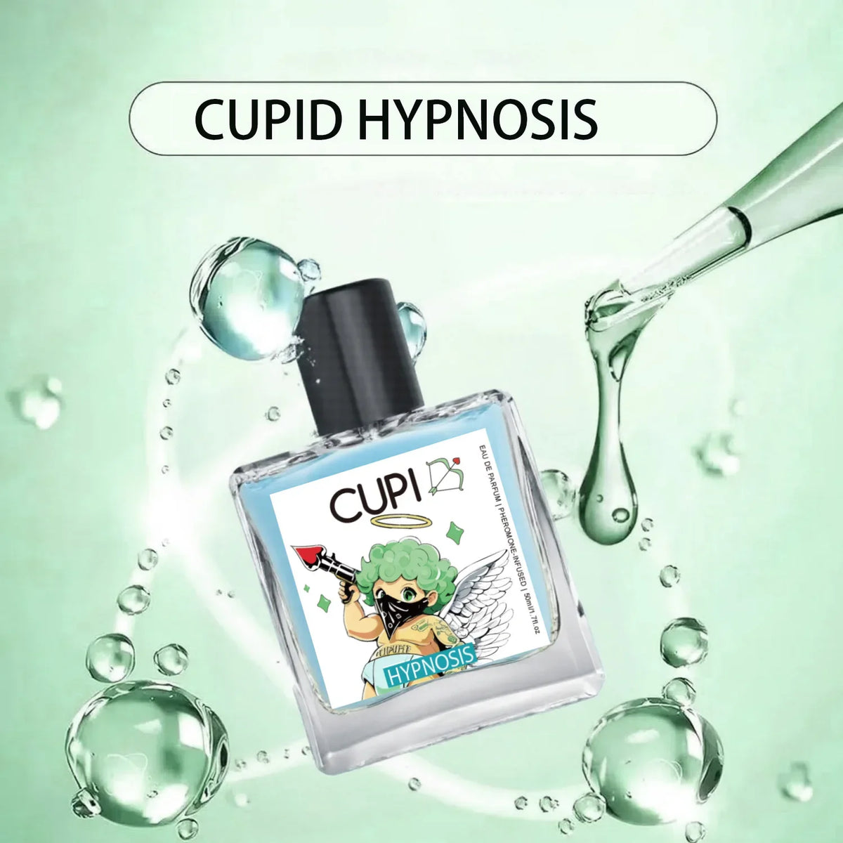 Cupid Hypnosis Perfume Original Eau de Parfum Infused Cologne for Men Long Lasting Pheromone Fragrance for Men 50ml
