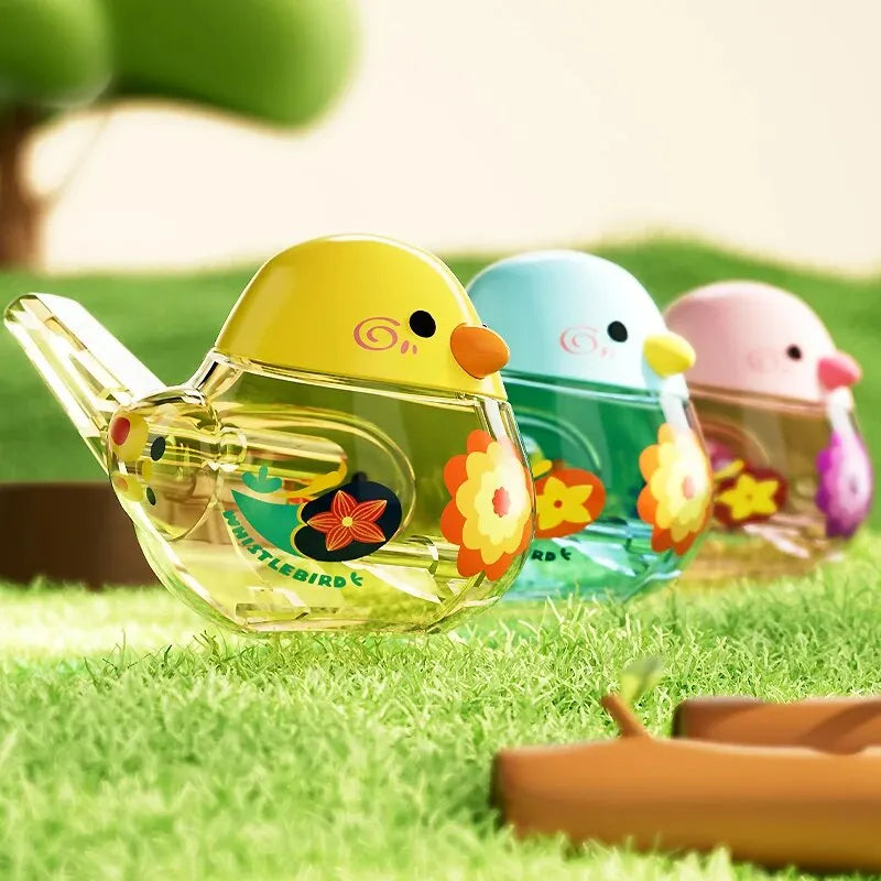 Water Bird Whistle for Infants and Children - Bird's Call Toy, Add Water for Musical Training
