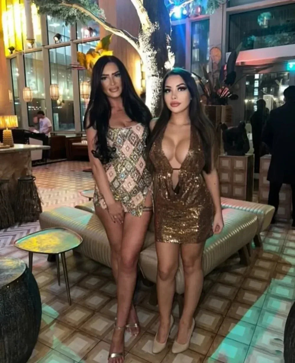 Colorful Rhombus Sequins Sexy Mini Dress Elegant Chic Straps Slit Bodycon Party Dresses Summer Holidays Evening Women Dress 2025