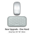 Keyboard Mouse Wrist Rest Pad Memory Foam Hand Rest Support Support Ergonomic Wrist Cushion Pad Memory Foam For Notebook Laptops
