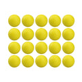 20 Pcs Color Sponge Indoor Practice PU Foam Golf Balls