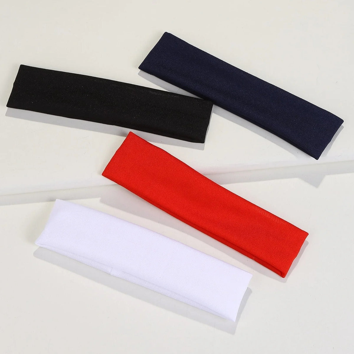 4-Pack Minimalist Preppy Headbands for Women