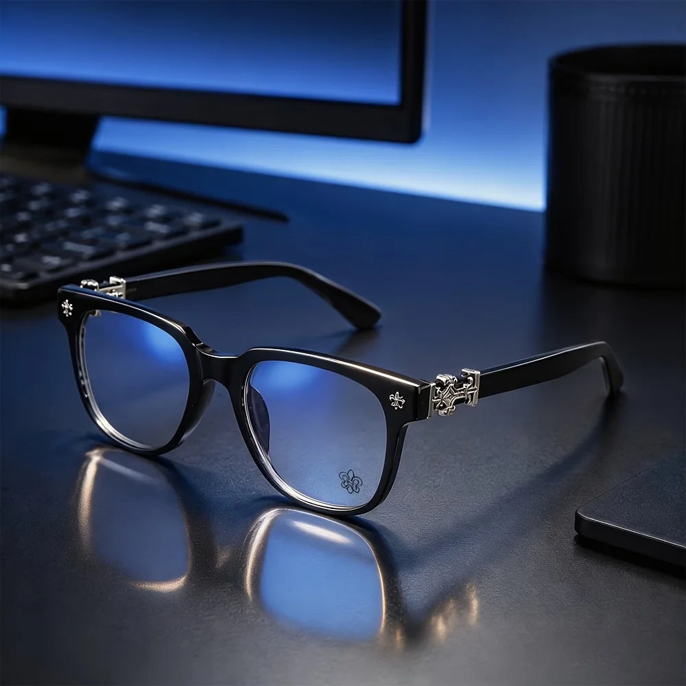 Square Anti Blue Light Computer Glasses, Unisex