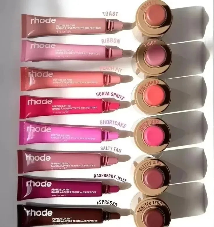 Brand Makeup Blusher Rouge Powder Pocket Blush Lipstick Cheek Hydrating Stick Natural Cream Lip Gloss Cheek Easy Apply Color