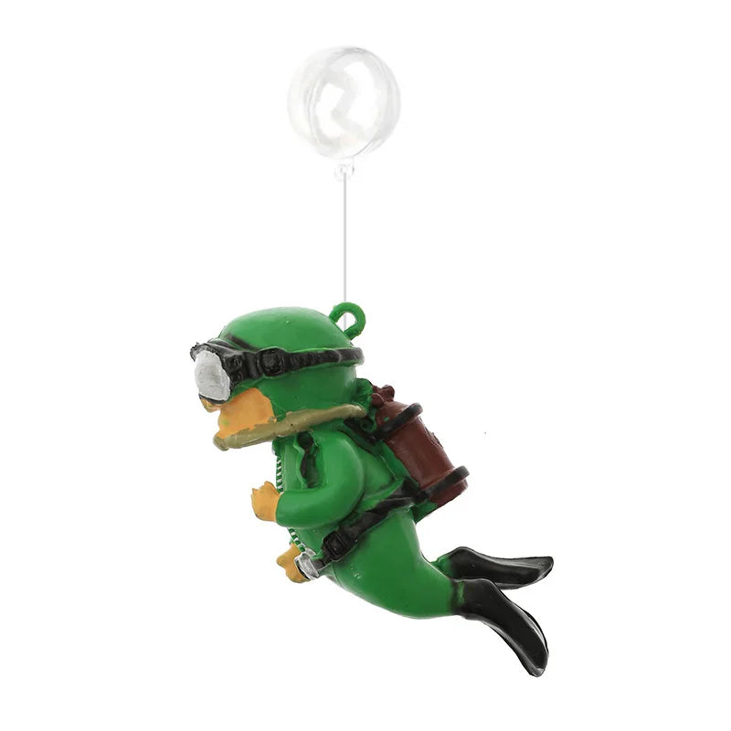 Aquarium Accessories Miniature Diver Ornaments Fish Tank Decoration Aquarium Decor Floating Landscaping Accessories for Aquarium