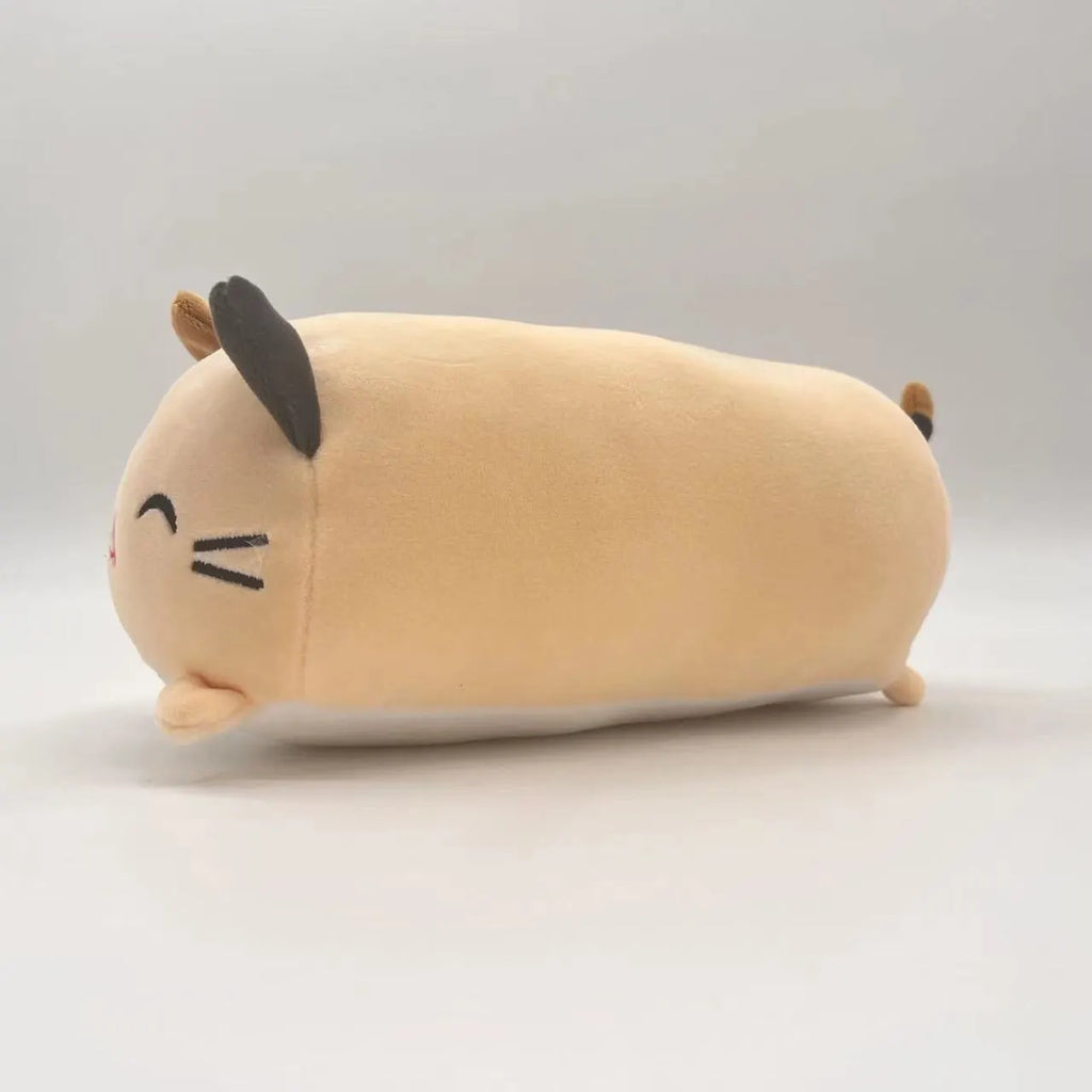 Soft Animal Plush Pillow 28/60cm (11/23.6 Inches) – Cat, Pig, Dog, Frog
