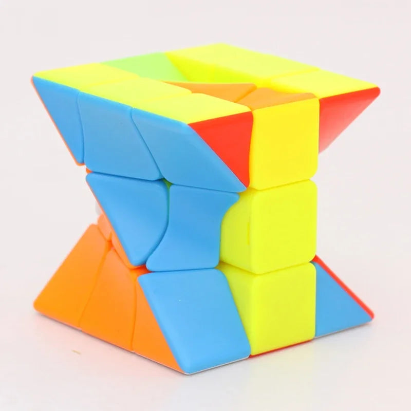Colorful Twisted Puzzle Speed Magic Cube, Professional Intelligence Development, Educational Toy Cube for Children