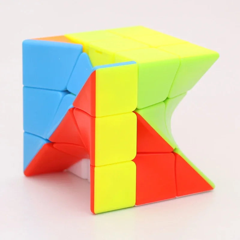 Colorful Twisted Puzzle Speed Magic Cube, Professional Intelligence Development, Educational Toy Cube for Children