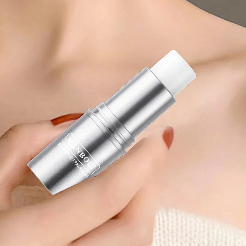 Heart-pounding solid perfume for men and women, light fragrance, long-lasting, natural and fresh perfume, portable perfume