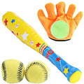4 Piece Kids Baseball Kit Perfect for Backyard Fun