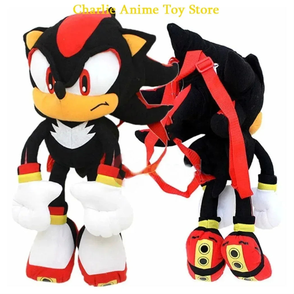 6-Style Plush Backpack – Classic Game Character Black Shadow Small Capacity Soft Toy for Kids