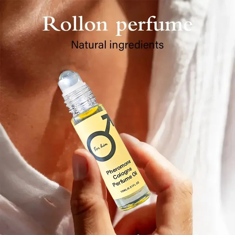 Pheromone Cologne Perfume Oil Lasting Fragrance For Men And Women Portable Travel Clothes Romantic Atmosphere Perfume With Box