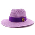 Straw summer hat French elegant ladies seaside travel sun hat Hepburn style wide brim hat  햇빛가리개 모자 모자