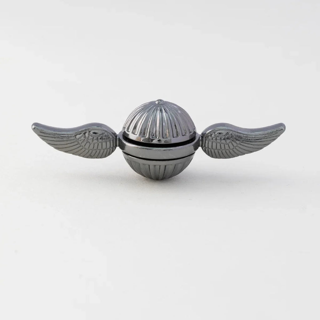 Golden Snitch-Inspired Metal Fidget Spinner Stress Relief Toy
