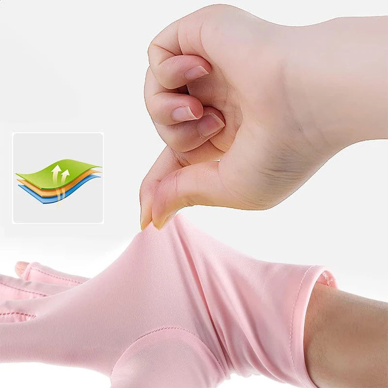 UV Protection Gloves for Gel Nail Lamps