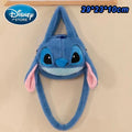 Cartoon Plush Backpack – Blue Alien Cartoon Large Capacity Cartoon School Bag for Kids