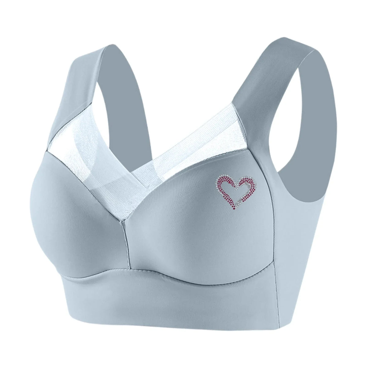Seamless Support Bra Women Plus Size Comfort Wireless T Shirt Bra Side Smoothing Full Coverage Everyday Lingerie Breathable