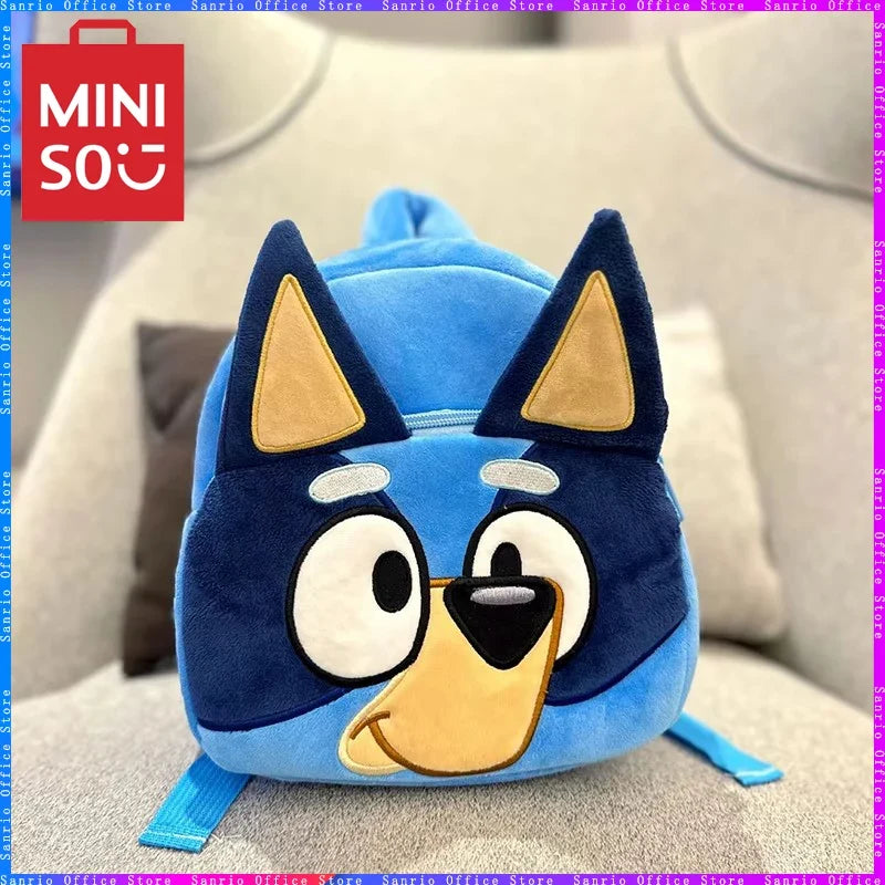 Cartoon Puppy Plush Mini Backpack